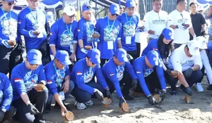 Partai Demokrat Resmikan Gerakan Nasional Langit Biru di Pacitan