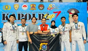 Tim Taekwondo Polda Sultra Raih 5 Medali di Kejurnas Taekwondo Kapolri Cup Ke-7 2026