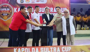 Kapolda Sultra Cup Basketball Competition 2026 Resmi Bergulir, Ajang Lahirkan Bibit Atlet Berprestasi