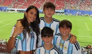 Usai Argentina Takluk dari Timnas Spanyol, Antonela Roccuzzo Tinggalkan Stadion dengan Wajah Sedih