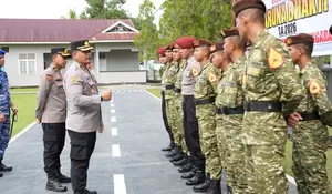 15 Taruna Gabungan Akpol Jalani Bakti Taruna di Sekolah Rakyat Sultra