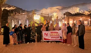 Cuaca Madinah Capai 44 Derajat, Seluruh Jemaah PT Mulya Mandiri Travel Tetap Sehat Berkat Pendampingan Intensif