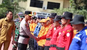 Cegah Potensi Karhutla, Polda Sultra Kerahkan 631 Personel Gabungan