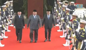 Prabowo Hadiri Sidang Tahunan MPR, Disambut Muzani dan Sultan Najamudin