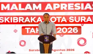Alumni Paskibraka Surabaya Disiapkan jadi Duta Kampung Pancasila
