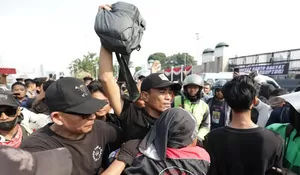 Demo AMPB Pati di DPR Dijaga Ketat, 18.504 Personel Polisi Dikerahkan