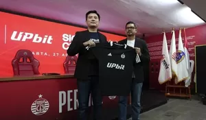 Jelang Super League 2026/2027, Persija Resmi Gandeng Upbit sebagai Sponsor Klub