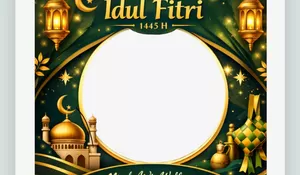 10 Link Twibbon Hari Raya Idul Fitri 1447 Hijiriah, Cocok Bagikan di Momen Mudik atau Pulang ke Kampung Halaman