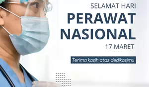 Poster Hari Perawat Nasional 2026 Versi Canva, Download Gratis untuk Postingan Media Sosial