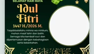 Baru! 10 Link Twibbon Tema Hari Raya Idul Fitri untuk Perayaan Hari Ini, Desain Islami Cocok Unggah di Medsos