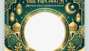 Link Twibbon Hari Raya Idul Fitri 1447, Desain-Desain Baru untuk Dibagikan ke Instagram hingga Facebook