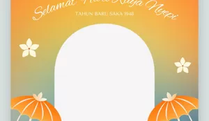 8 Link Twibbon Hari Raya Nyepi atau Tahun Baru Saka 1948, Bagikan di Media Sosial dan Pesan Keluarga