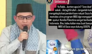 Ustadz Hilmi Firdausi Soroti Video Viral SPPG Cilacap, Sebut Tone Deaf usai Bandingkan Program MBG dengan Kondisi Gaza