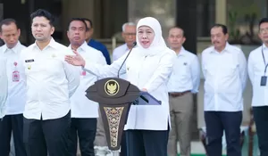 Gubernur Jatim Terapkan WFH Tiap Rabu Mulai April 2026, Khofifah Klaim Jadi Solusi Efisiensi BBM