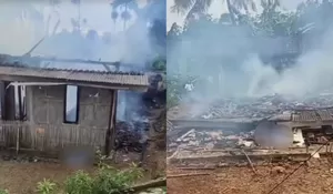 Ludes Tak Bersisa! Rumah Milik Nenek di Klungkung Jember Hangus Terbakar, Korban Jiwa Nihil