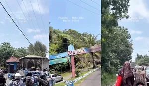 Momen Terakhir Liburan Sekolah dan Lebaran, Pantai Papuma dan Watu Ulo di Jember Dipadati Pengunjung