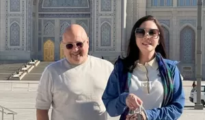 Romantis! Maia Estianty dan Irwan Mussry Jalan Berdua di Uzbekistan Pasca Lebaran
