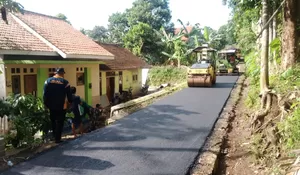 Akses Jalan Rasa Kota Hadir di Pelosok Jember, Warga Kramatsukoharjo Semringah