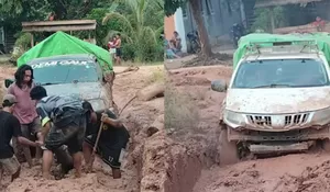 Jalan Berlumpur 30 Tahun Tak Tersentuh, Warga Sintang Viral Usai Tagih Janji dan Sindir Pernyataan Wagub Kalbar