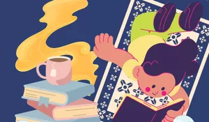 5 Background Poster Hari Buku Anak Sedunia 2026, Undangan Acara Cantik Khusus Meningkatkan Literasi Anak
