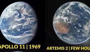 NASA Rilis Foto Perbandingan Bumi di Tahun 1969 dan 2026, Simak Perbedaan yang Mencolok Potret Bumi Dulu dan Sekarang