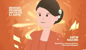 ‎Poster Hari Kartini 21 April 2026, Daftar Gambar Terupdate Cocok Bagikan di Media Sosial!