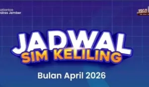 No Ribet dan  No Antri! Cek Jadwal SIM Keliling Jember April 2026 di 5 Lokasi Strategis Ini