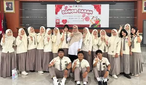 Donor Darah SMAN 2 Jember Berlangsung Tertib dan Antusias, 36 Pendonor Berpartisipasi