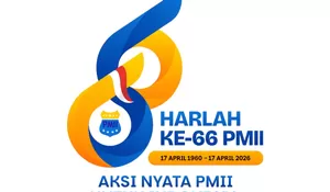 ‎Resmi Logo Harlah Ke-66 PMII 17 April 2026, Gratis Lengkap Makna dan Filosofi yang Terkandung