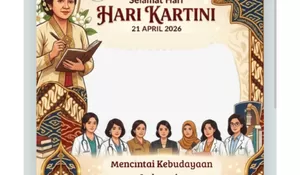 ‎7 Twibbon Terbaru Tema Hari Kartini 2026, Kenang dan Rayakan Hari Memperingati Pahlawan Wanita Indonesia