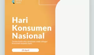 10 Twibbon Hari Konsumen Nasional 2026, Desain-desain Kekinian Cocok Bagikan di Media Sosial 20 April