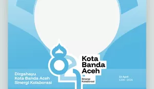 Link Twibbon HUT ke-821 Kota Banda Aceh 2026, Yuk Bersama Rayakan di Media Sosial Pada 22 April 2026!