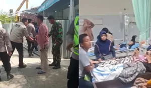 Garis Polisi Terpasang di SPPG Pilangwetan Demak, Imbas Ratusan Santri Diduga Keracunan MBG