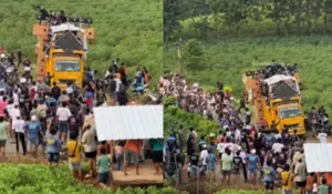 Video Truk Sound Horeg Nyaris Terguling di Pati, Mundur di Tanjakan hingga Tabrak Motor dan Kru Terjun