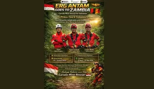 Garuda Mine Rescue Team Wakili Indonesia di Ajang Dunia, ANTAM Bidik Standar K3 Global Lewat Kompetisi di Afrika
