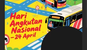 ‎Twibbon Memperingati Hari Angkutan Nasional 2026, Yuk Bagikan di Medsos pada 24 April
