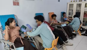 PMR SMK Negeri 1 Jember Gelar Sosialisasi hingga Aksi Donor Darah, Serahkan 22 Kantong ke PMI Jember