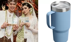 Mewah! Mengintip Harga Tumbler Stanley, Souvenir Pernikahan El Rumi dan Syifa Hadju