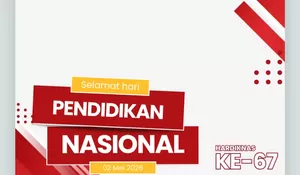 ‎7 Link Twibbon Hari Pendidikan Nasional 2026, Desain Terbaru Sebagai Unggahan Media Sosial 2 Mei 2026