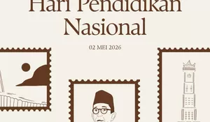 ‎10 Daftar Gambar Hari Pendidikan Nasional 2026, Cocok Jadi Poster ataupun Banner Acara di 2 Mei Mendatang!