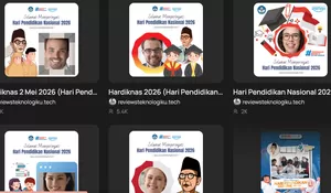 17 Link Twibbon Hari Pendidikan Nasional 2 Mei, Desain Keren dengan Logo Hardikas 2026 dan Gambar Ki Hadjar Dewantara