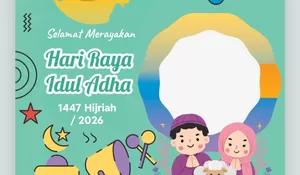 Terbaru! 10 Link Twibbon Hari Raya Idul Adha 1447 Hijiriah atau 2026 Masehi, HD dan Cantik untuk Unggahan Medsos  di Bulan Mei