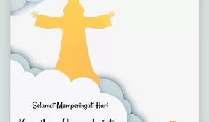 10 Link Twibbon Hari Kenaikan Isa Almasih 2026, Unduh Desain Terbaru dan Gratis Cocok Bagikan di Instagram