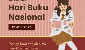 ‎10 Link Poster Tema Hari Buku Nasional 2026, Desain Baru nan Spesial untuk IG, WA, Facebook di 17 Mei Mendatang!