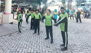 Peringati Hari Palang Merah Sedunia 2026, PMI Jember Gelar Senam Bersama Siswa SLB Tunagrahita