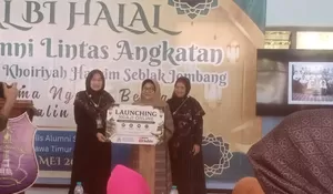 Ponpes Khoiriyah Hasyim Jombang Launching Ngaji Online, Dihadiri Alumni Luar Negeri