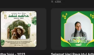 Gratis! 18 Link Twibbon Idul Adha 2026 untuk Status WA hingga Instagram, Desain Sederhana dengan Gambar Masjid dan Hewan Kurban