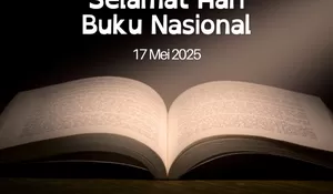 10 Link Poster Tema Hari Buku Nasional 2026, Desain Kekinian Mudah Edit Secara Gratis Demi Tumbuhkan Minat Baca Indonesia