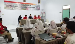 PMI Jember Gelar Latihan Gabungan KSR, 30 Peserta Bakal Dilatih Penanganan Bencana hingga Reportase