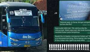 Viral Chat Penumpang Bus Doa Ibu Ngadu ke Manajemen karena Sopir dan Kernetnya Merokok, Jawabannya Bikin Kaget